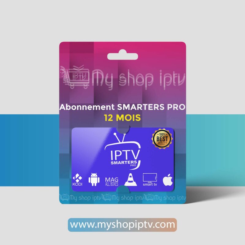 abonnement smarters pro 12 mois