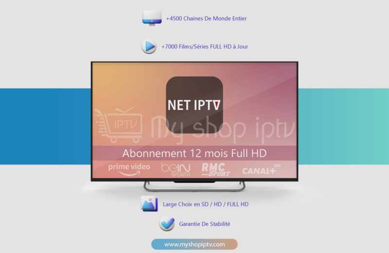 net iptv 12 mois