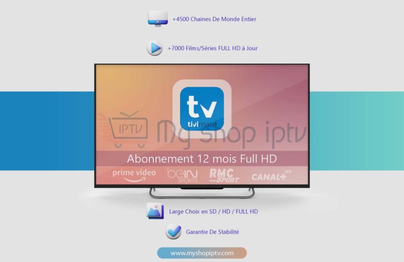 tivimate iptv player 12 mois